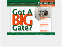 Tablet Screenshot of gateopeners.com